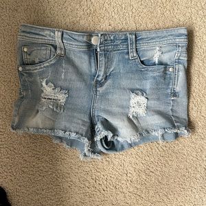 Light blue Jean shorts